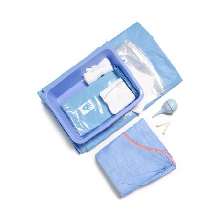 O&M Halyard Inc Obstetrics and Gynecology Drape Pack - Case of 5 - 88831-CS