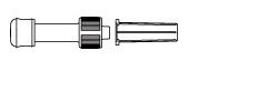 Smiths Medical ASD, Inc. Injection Site Adapter - Case of 100 - MX498-CS