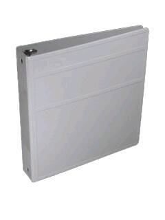 Carstens Binder Carstens® 3 Ring Gray 250 Sheets Side Opening - Each - 2020-3R-EA