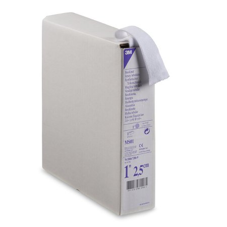 3M Ortho Stockinette Tubular / Undercast 3M™ Synthetic 1 Inch X 25 Yard Polyester NonSterile - Case of 1 - MS01-CS