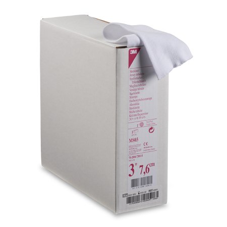 3M Ortho Stockinette Tubular / Undercast 3M™ Synthetic 3 Inch X 25 Yard Polyester NonSterile - Case of 1 - MS03-CS