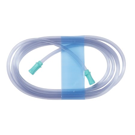 Conmed Suction Connector Tubing 10 Foot Length 0.188 Inch I.D. Sterile Female Connector Clear Smooth OT Surface NonConductive Plastic - Case of 50 - 0036770-CS
