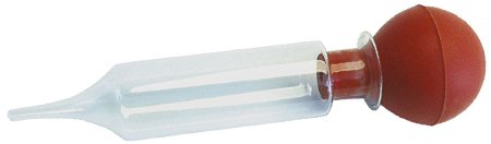 Graham-Field Irrigation Bulb Syringe Grafco® Rubber/Flint Glass Individually Boxed NonSterile Reusable 1/2 oz. - Each - 3475-EA