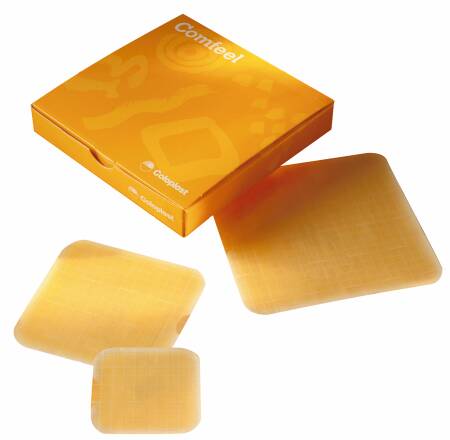 Coloplast Silver Foam Dressing Biatain® Ag Adhesive 7 X 7 Inch Square Sterile - Box of 5 - 9635-BX