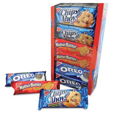 Nabisco® Variety Pack Cookies, Assorted, 1.75 oz Packs, 12 Packs/Box - Box of 1 - NFG-04738-BX