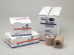 Hartmann Athletic Tape AC-tape® Tan 4 Inch X 5 Yard Cotton NonSterile - Box of 6 - 64400000-BX