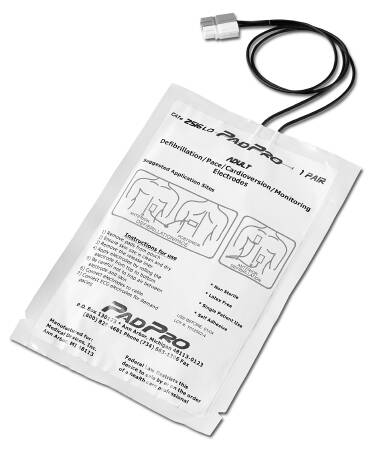Conmed Defibrillator Electrode Pad Adult - Case of 10 - 2516M-PC-CS