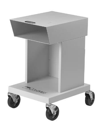 Conmed Electrosurgical Cart Metal Silver - Each - 60-5480-001-EA