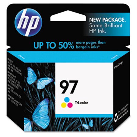 HP HP 97, (C9363WN) Tri-Color Original Ink Cartridge - Each - HEW-C9363WN-EA