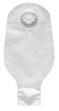 ConvaTec Colostomy Pouch Sur-Fit Natura® Two-Piece System 12 Inch Length Drainable - Box of 10 - 411264-BX
