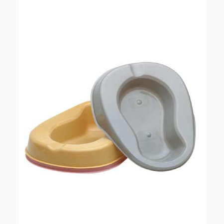 Medegen Medical Products LLC Stackable Bedpan Medegen Gold 1.75 Quart / 1656 mL - Case of 50 - H111-05-CS