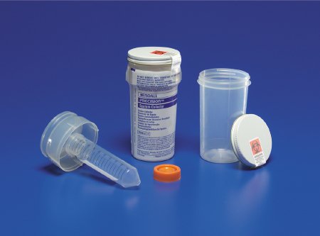 Cardinal Sputum Collection Kit Precision™ 50 mL Plastic Tube Sterile - Case of 50 - 2650SA-CS