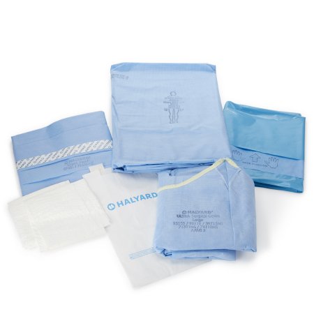 O&M Halyard Inc EENT Drape Pack Halyard - Case of 5 - 88711-CS