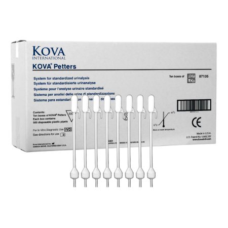 Alltrista Plastics LLC Kova® Petter Urinalysis Pipette 1 mL NonSterile - Box of 500 - 87135-BX