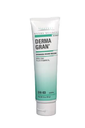Gentell Hydrogel Wound Dressing Dermagran® 3 oz. Gel / Amorphous - Case of 12 - DH03-CS