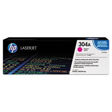 HP HP 304A, (CC533A) Magenta Original LaserJet Toner Cartridge - Each - HEW-CC533A-EA