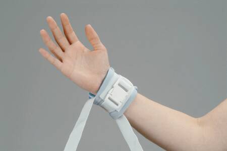 DeRoyal Wrist Restraint One Size Fits Most Quick-Release Buckle 2-Strap - Case of 50 - M20116-CS
