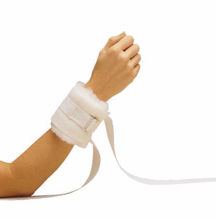 DeRoyal Wrist Restraint One Size Fits Most Non-Slip Buckle 2-Strap - Case of 1 - M2013-U-CS