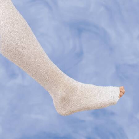 DeRoyal Bias Cut Stockinette Tubular Cotton 6 Inch X 50 Yard White NonSterile - Each - RB6-EA