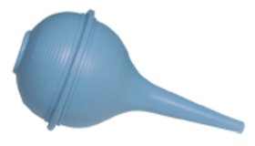 Nurse Assist Ear / Ulcer Bulb Syringe Sterile Disposable 1 oz. - Case of 50 - 8311-CS