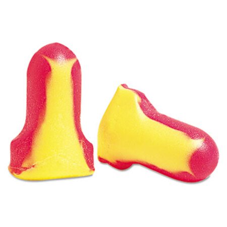 Howard Leight® by Honeywell LL-1 Laser Lite Single-Use Earplugs, Cordless, 32NRR, Magenta/Yellow, 200 Pairs - Box of 1 - HOW-LL1-BX