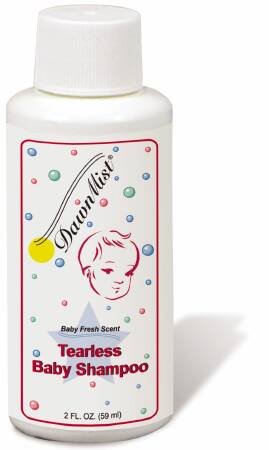 Donovan Industries Baby Shampoo DawnMist® 2 oz. Flip Top Bottle Baby Fresh Scent - Case of 144 - TS4470-CS
