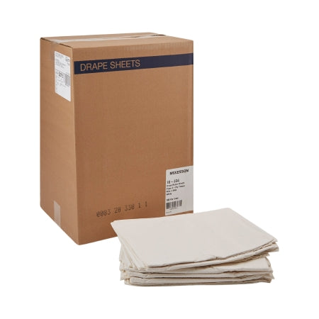 McKesson General Purpose Drape McKesson Physical Exam Drape 40 W X 48 L Inch NonSterile - Case of 100 - 18-834-CS