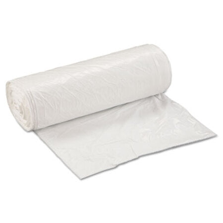 Inteplast Group Low-Density Commercial Can Liners, 30 gal, 0.8 mil, 30" x 36", White, 25 Bags/Roll, 8 Rolls/Carton - CT/1 - IBS-SL3036XHW-CT