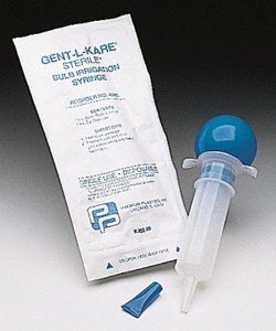Medegen Medical Products LLC Irrigation Bulb Syringe Gent-L-Kare™ Plastic Sterile Disposable 2 oz. - Case of 50 - 4090-CS