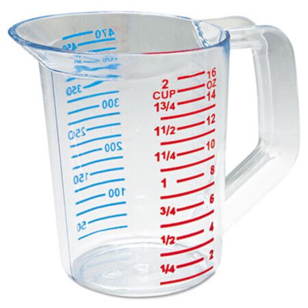 Rubbermaid® Commercial Bouncer Measuring Cup, 16 oz, Clear - Each - RCP-3215CLE-EA