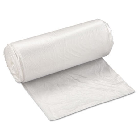 Inteplast Group High-Density Commercial Can Liners, 16 gal, 8 microns, 24" x 33", Natural, 50 Bags/Roll, 20 Rolls/Carton - CT/1 - IBS-S243308N-CT