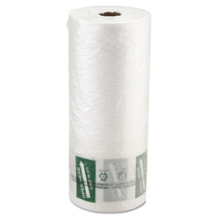 Inteplast Group Produce Bags, 9 microns, 12" x 20", Clear, 875 Bags/Roll, 4 Rolls/Carton - CT/1 - IBS-PHMORE20NS-CT