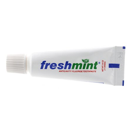 New World Imports Toothpaste Freshmint® Mint Flavor 0.6 oz. Tube - Case of 720 - TP6L-CS