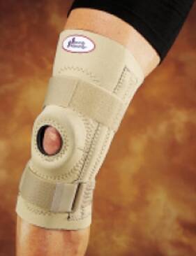 DJO Knee Support ProCare® 3X-Large Hook and Loop Strap Closure 30-1/2 to 33 Inch Thigh Circumference Left or Right Knee - Each - 79-92859-10-EA