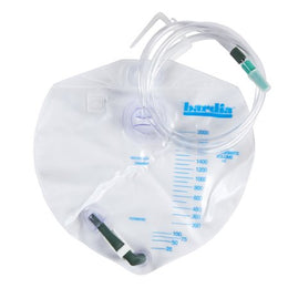 Bard Urinary Drain Bag Bardia® Closed System Anti-Reflux Valve Sterile 2000 mL Vinyl - Each - 802001-EA