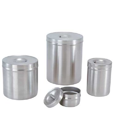 Medegen Medical Products LLC Sundry Jar Stainless Steel Stainless Steel 2-1/4 Quart - Each - 88020-EA