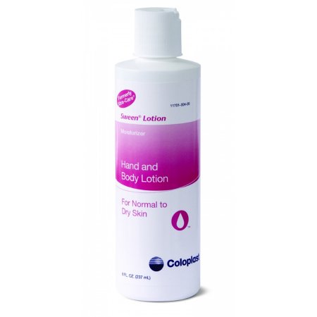 Coloplast Hand and Body Moisturizer Sween® Lotion 8 oz. Bottle Scented Lotion CHG Compatible - Each - 402-EA