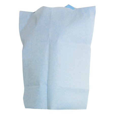 McKesson Bib McKesson Slipover Disposable Poly / Tissue - Case of 500 - 18-966-CS