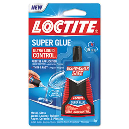 Loctite® Ultra Liquid Control Super Glue, 0.14 oz, Dries Clear - Each - LOC-1647358-EA