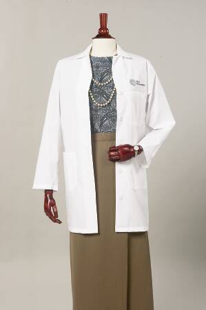 Fashion Seal Uniforms Lab Jacket White Large Hip Length Reusable - Each - 419-L-EA