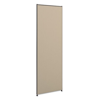 HON® Verse Office Panel, 24w x 72h, Gray - Each - BSX-P7224GYGY-EA