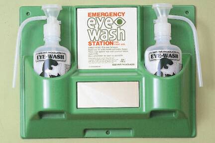 Fisher Scientific Eyewash Station Wall Mount Dual 32 oz. Bottles - Each - 1002810-EA