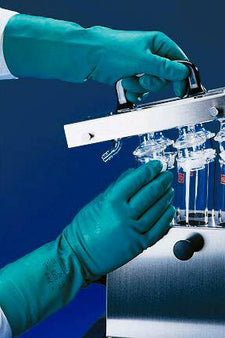 Fisher Scientific Cleanroom Glove Kimtech Pure® G5 Medium Latex Cream 12 Inch Beaded Cuff NonSterile - Pack of 100 - 113905B-PK