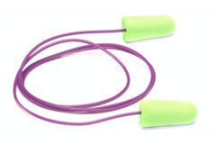 Fisher Scientific Ear Plugs Pura-Fit® Corded One Size Fits Most Green - Pack of 100 - 17385-PK