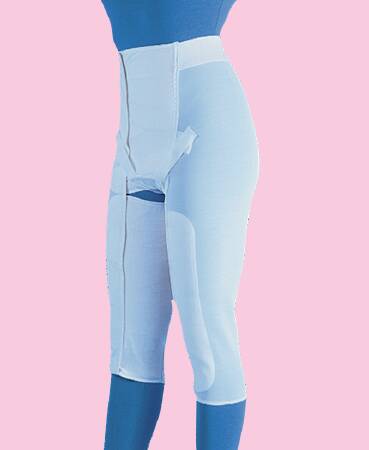 Frank Stubbs Compression Garment Below the Knee White Small - Each - F020003-EA