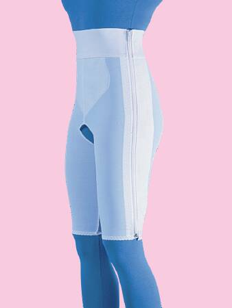 Frank Stubbs Compression Garment Above the Knee White Small - Each - F020063-EA