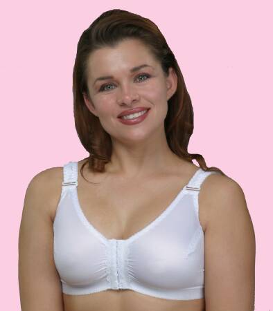Frank Stubbs Post-Surgical Bra White Size 38 - Each - F020095-EA