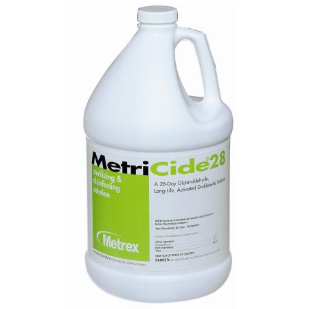 Metrex Research Glutaraldehyde High-Level Disinfectant MetriCide™ 28 Activation Required Liquid 1 gal. Jug Max 28 Day Reuse - Case of 4 - 10-2800-CS
