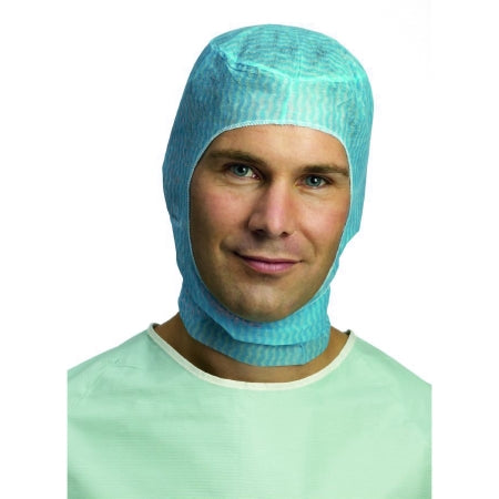 Aspen Surgical Products Surgical Hood One Size Fits Most Blue Tie Closure - Case of 200 - 1011P-CS
