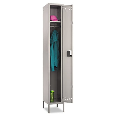 Safco® Single-Tier Locker, 12w x 18d x 78h, Two-Tone Gray - Each - SAF-5522GR-EA